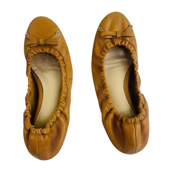 Kurt Gieger Women's Ballet Tan Flats Size 9 - Picture 5 of 9